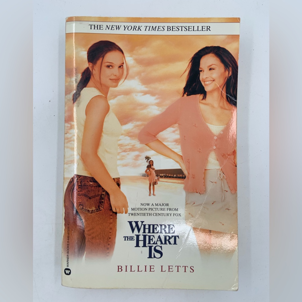 New List🌹NWT Where the Heart Is -Book by Billie Letts -New York Times Bestseller